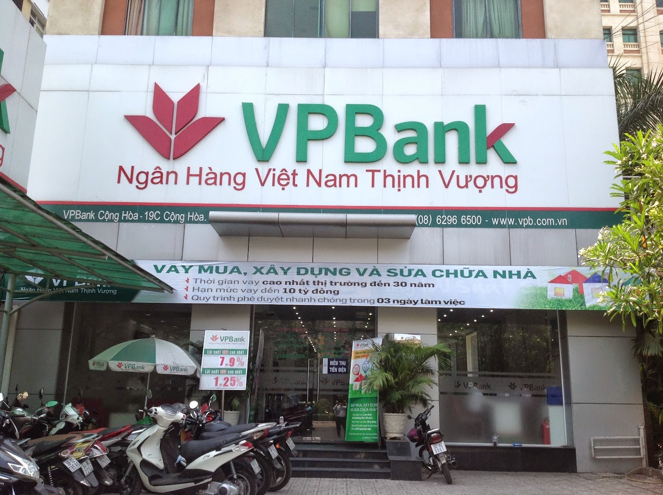 Ngân hàng VPBank Chi Nhánh CỘNG HÒA