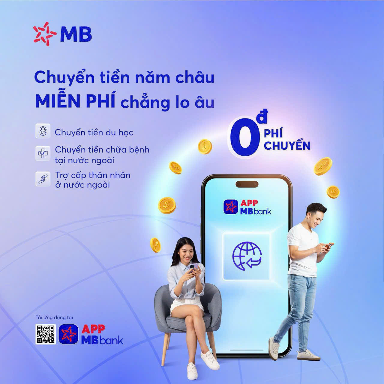 Chuyển tiền 5 châu, miễn phí chẳng lo âu