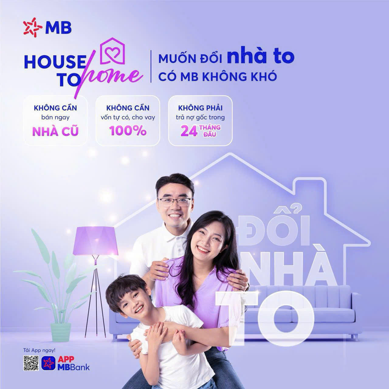 Muốn đổi nhà to - chẳng lo thiếu vốn