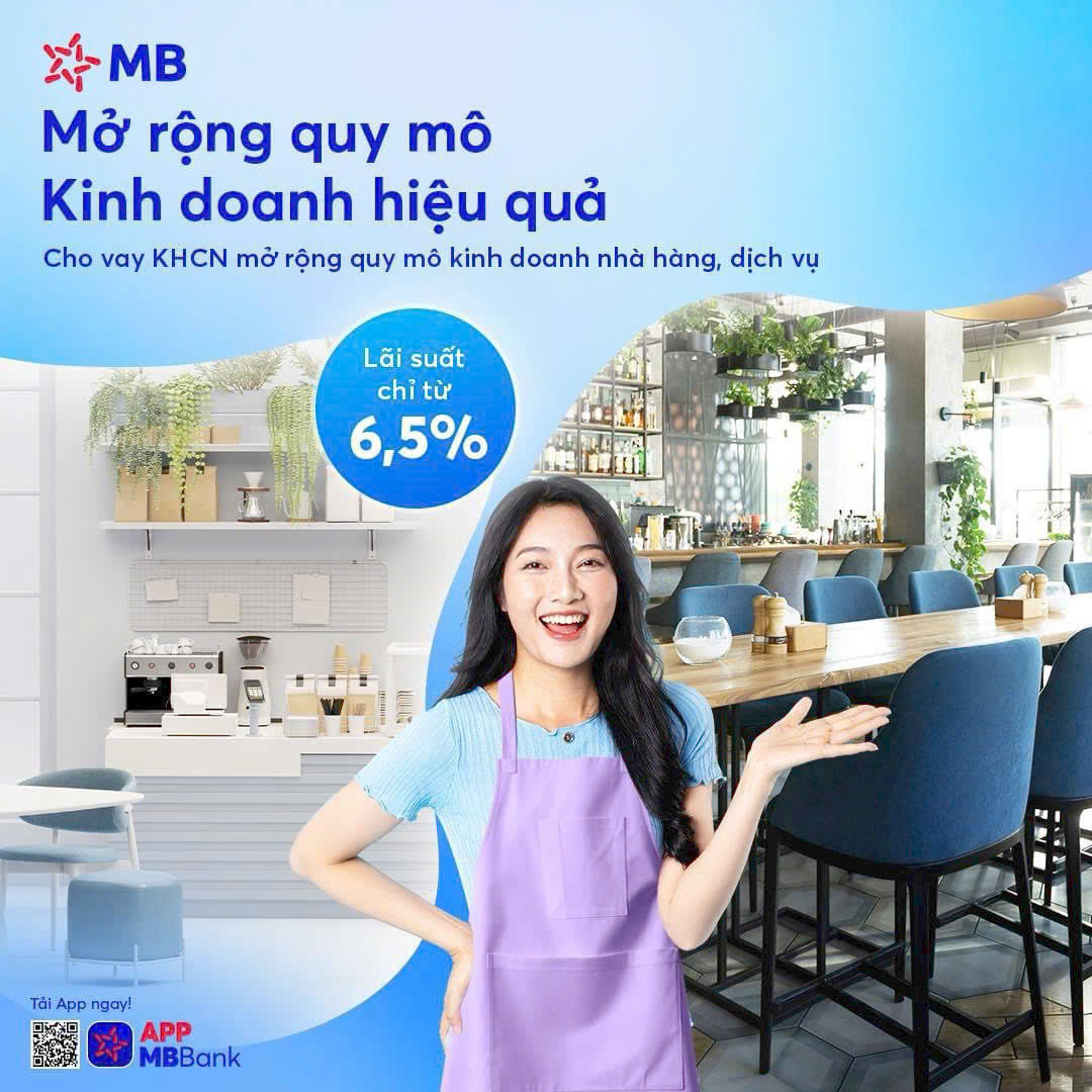 Vay MB dễ dàng, kinh doanh lộc phát